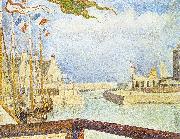 Georges Seurat Port en Bessin, Sunday oil painting reproduction